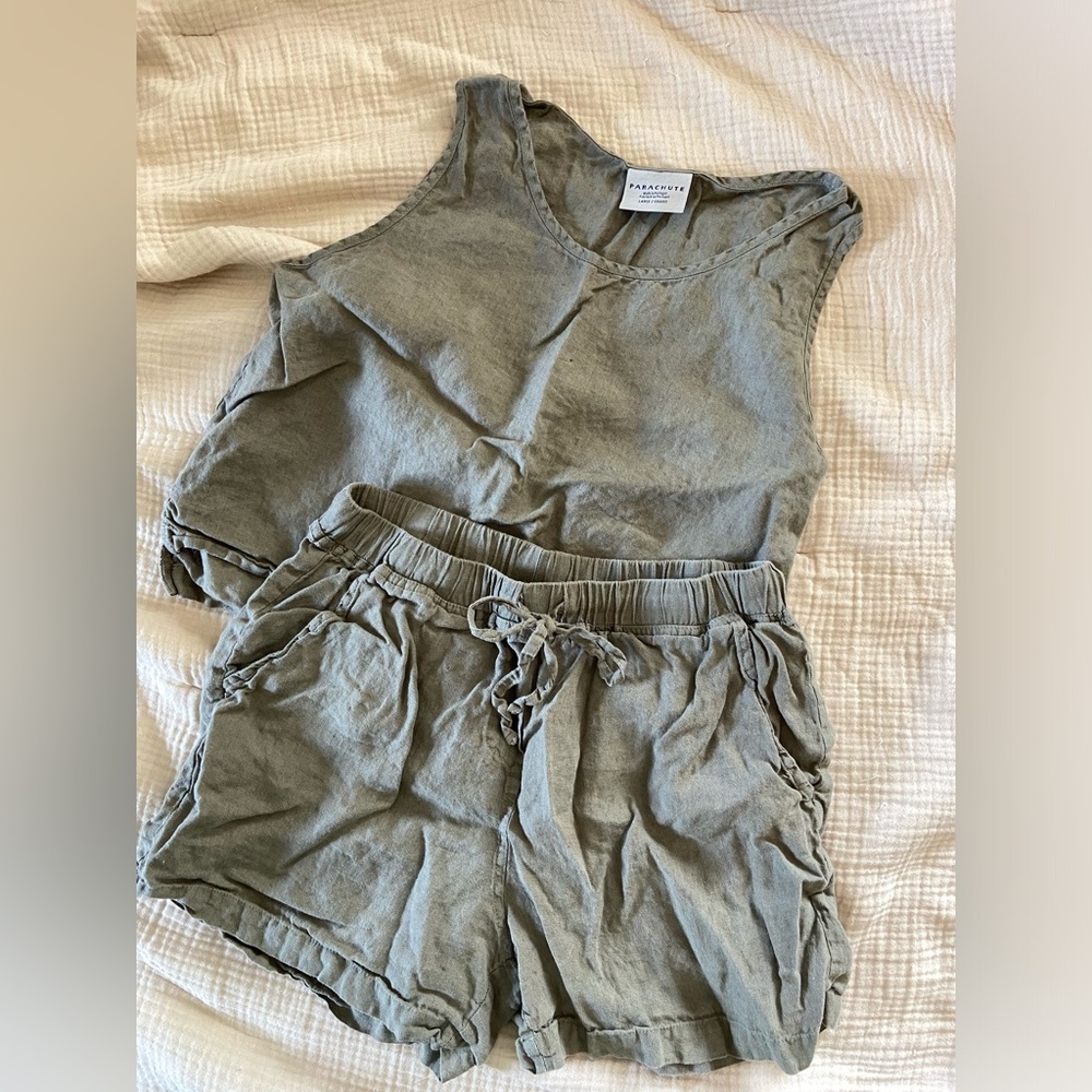 Parachute Sage Green Relaxed Top